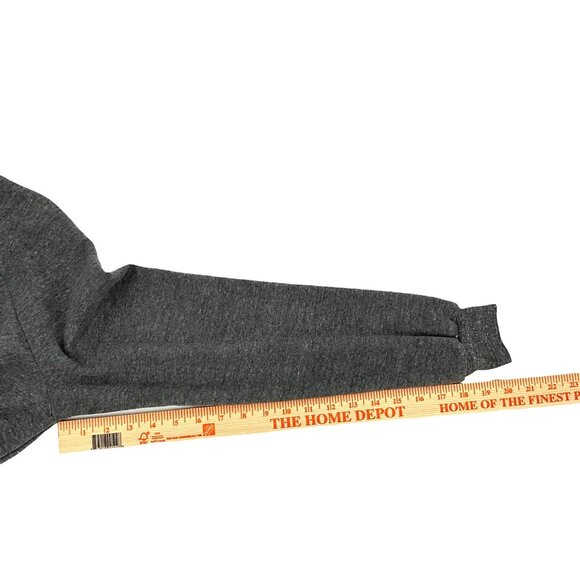 Aviator Nation Rugby Stitch Crew Sweatshirt Heather Gray Unisex Small Crew Neck - Picture 12 of 12